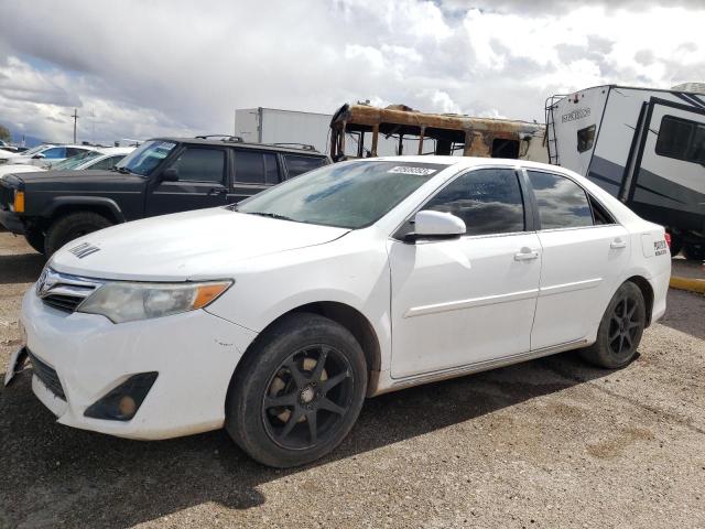 4T4BF1FK9DR275999 - 2013 TOYOTA CAMRY L WHITE photo 1