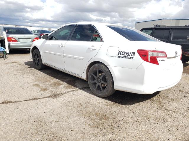 4T4BF1FK9DR275999 - 2013 TOYOTA CAMRY L WHITE photo 2