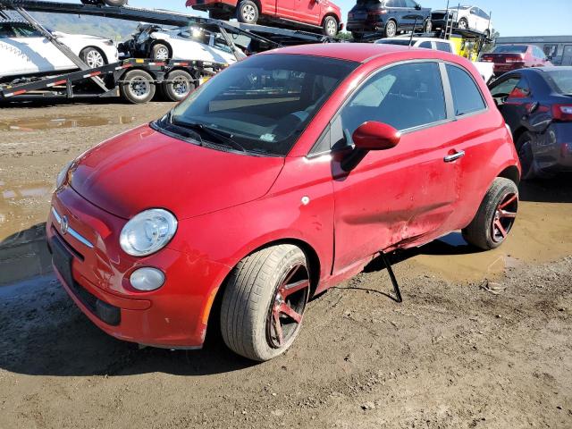 3C3CFFAR2DT667693 - 2013 FIAT 500 POP RED photo 1