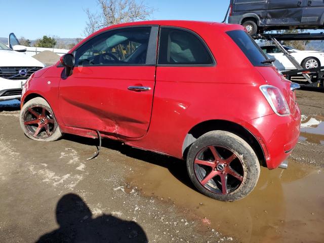 3C3CFFAR2DT667693 - 2013 FIAT 500 POP RED photo 2