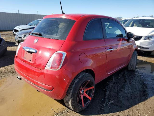 3C3CFFAR2DT667693 - 2013 FIAT 500 POP RED photo 3