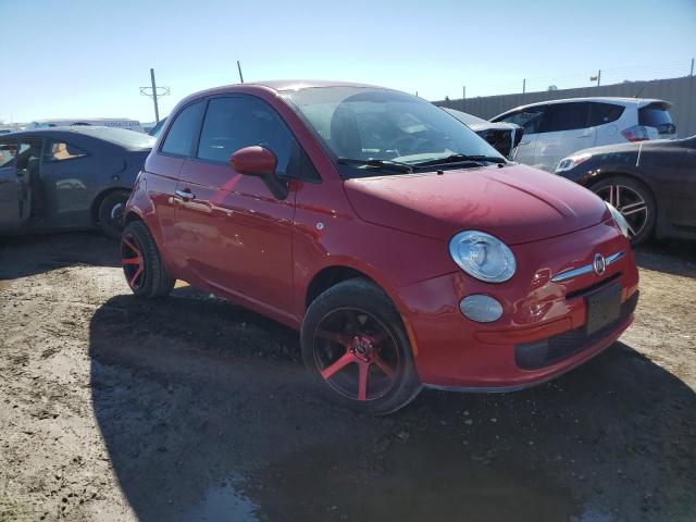 3C3CFFAR2DT667693 - 2013 FIAT 500 POP RED photo 4