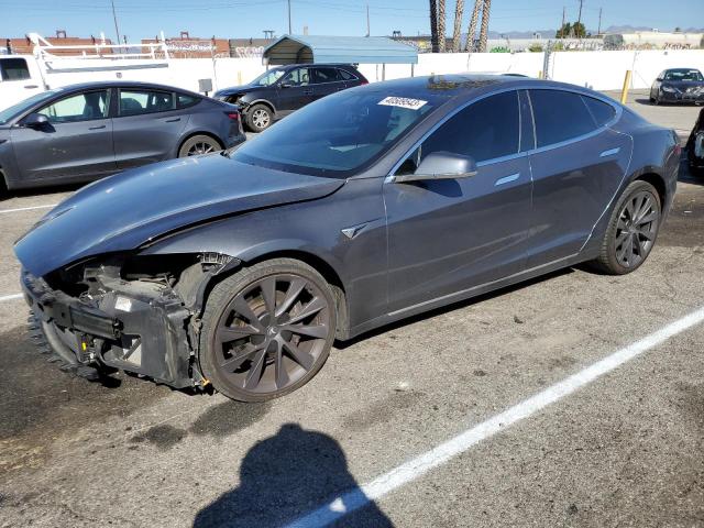 5YJSA1E23JF239826 - 2018 TESLA MODEL S CHARCOAL photo 1