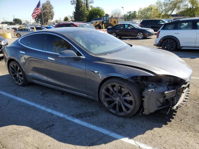 5YJSA1E23JF239826 - 2018 TESLA MODEL S CHARCOAL photo 4