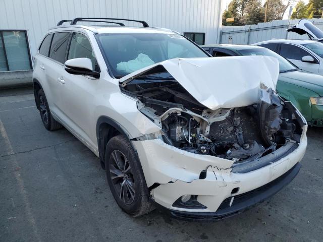 5TDJKRFH1GS351085 - 2016 TOYOTA HIGHLANDER XLE WHITE photo 4
