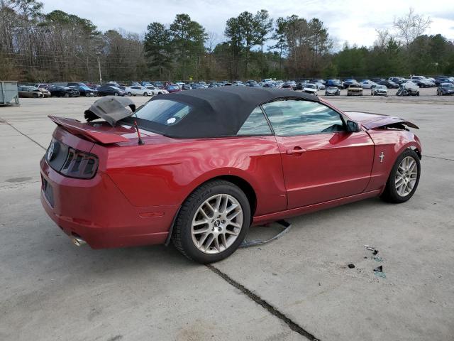 1ZVBP8EM0E5277219 - 2014 FORD MUSTANG RED photo 3