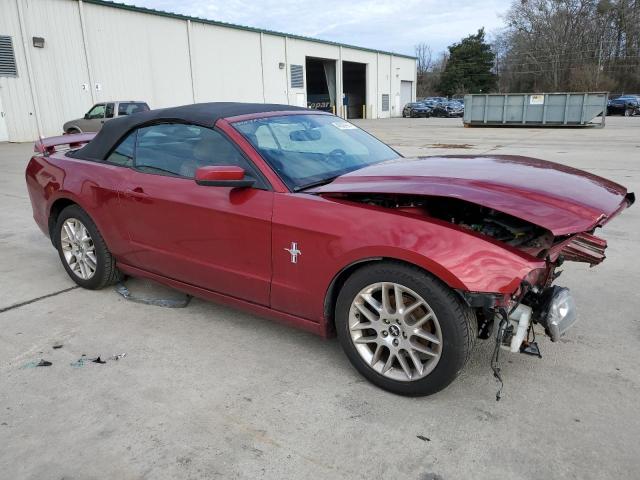1ZVBP8EM0E5277219 - 2014 FORD MUSTANG RED photo 4