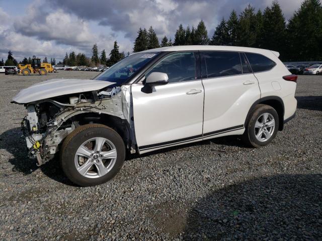 5TDCZRBH7LS008446 - 2020 TOYOTA HIGHLANDER L WHITE photo 1