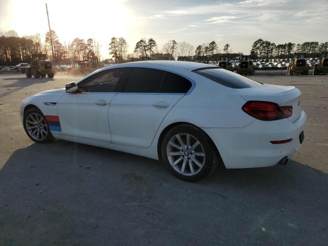 WBA6A0C54DDZ03262 - 2013 BMW 640 I WHITE photo 2