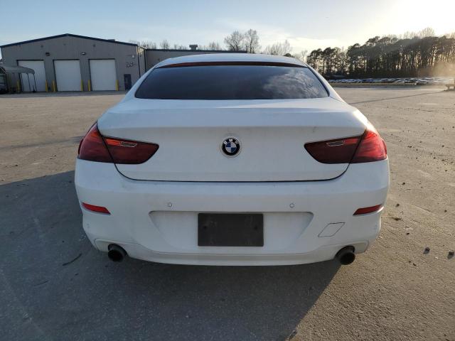 WBA6A0C54DDZ03262 - 2013 BMW 640 I WHITE photo 6