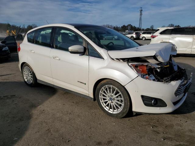 1FADP5BU0DL510322 - 2013 FORD C-MAX SEL WHITE photo 4