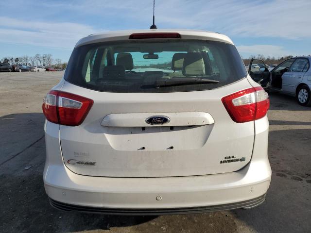 1FADP5BU0DL510322 - 2013 FORD C-MAX SEL WHITE photo 6