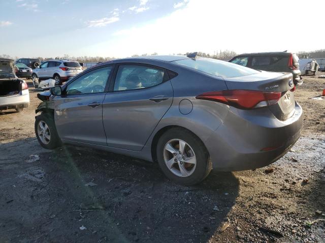 5NPDH4AE1EH462024 - 2014 HYUNDAI ELANTRA SE GRAY photo 2