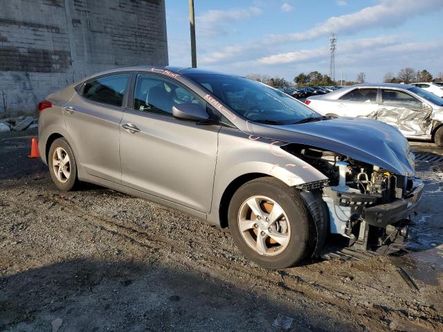 5NPDH4AE1EH462024 - 2014 HYUNDAI ELANTRA SE GRAY photo 4