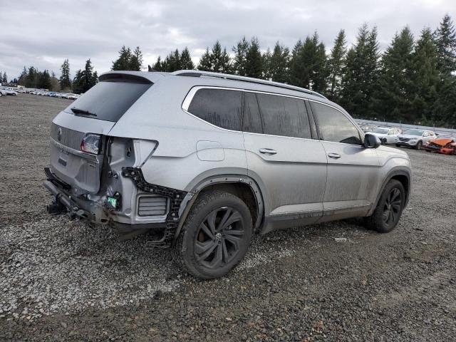 1V2TR2CA6MC512304 - 2021 VOLKSWAGEN ATLAS SEL PREMIUM GRAY photo 3