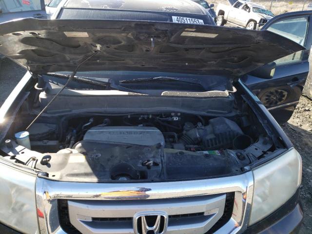 5FNYF48839B011592 - 2009 HONDA PILOT TOUR BLUE photo 12