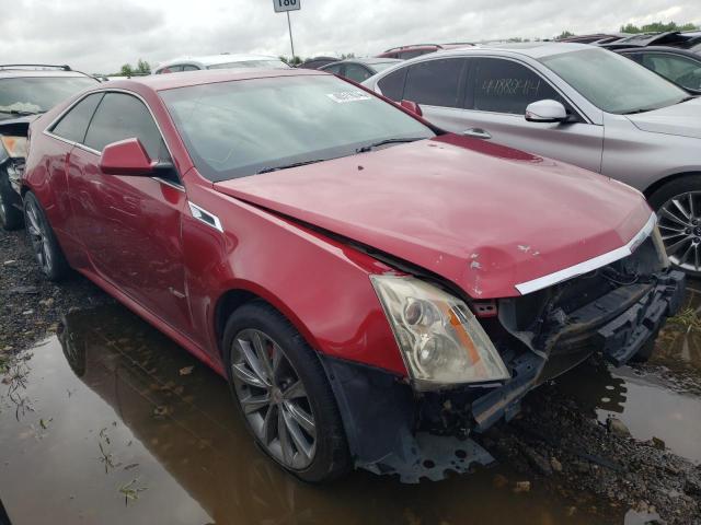 1G6DA1E36C0113174 - 2012 CADILLAC CTS RED photo 4