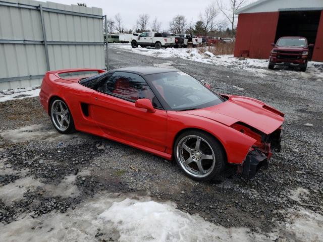 JH4NA1157MT002561 - 1991 ACURA NSX RED photo 4