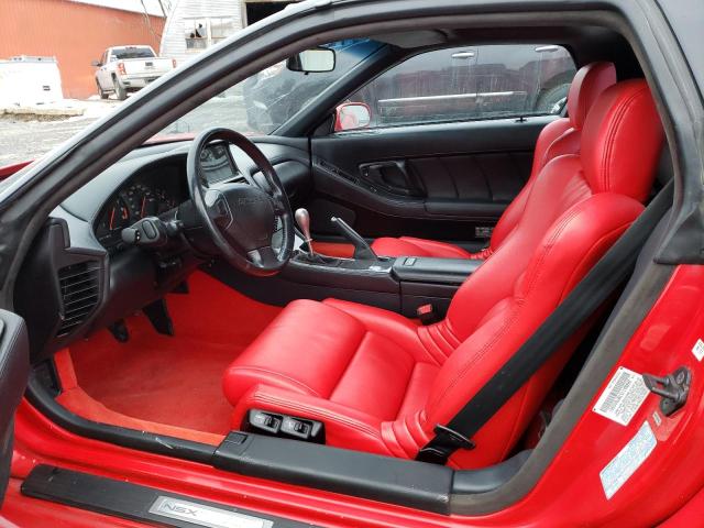 JH4NA1157MT002561 - 1991 ACURA NSX RED photo 7