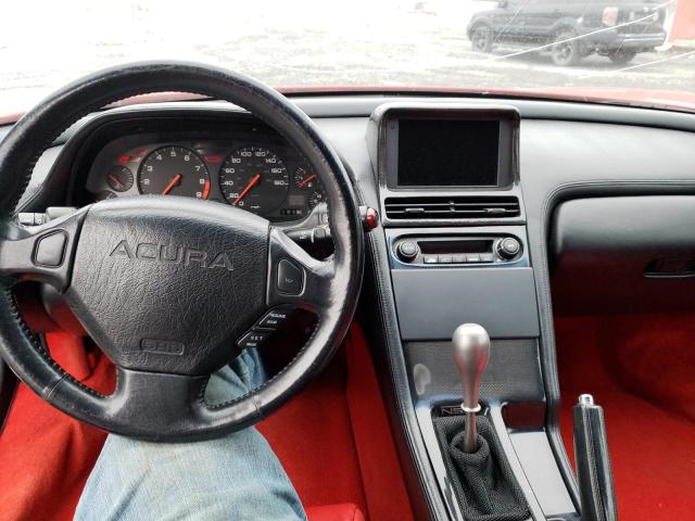 JH4NA1157MT002561 - 1991 ACURA NSX RED photo 8