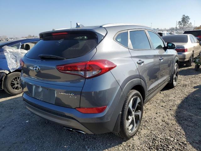 KM8J3CA23GU210958 - 2016 HYUNDAI TUCSON LIMITED GRAY photo 3