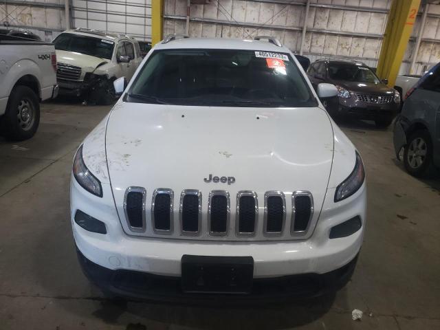 1C4PJLCB5FW584458 - 2015 JEEP CHEROKEE LATITUDE WHITE photo 5