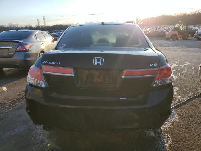 1HGCP3F83CA015986 - 2012 HONDA ACCORD EXL BLACK photo 6