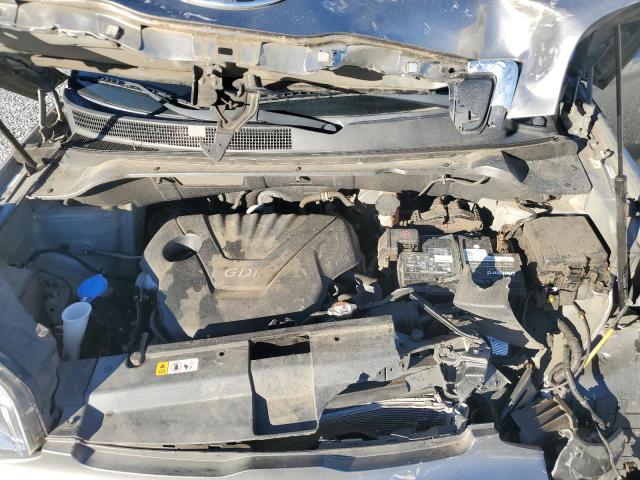 KNDJN2A20F7159280 - 2015 KIA SOUL GRAY photo 11