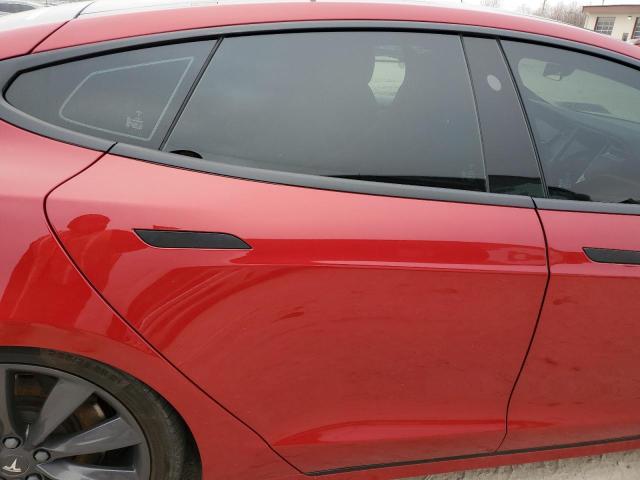 5YJSA1E48GF170206 - 2016 TESLA MODEL S წითელი ფოტო 10