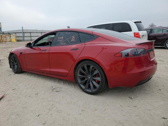 5YJSA1E48GF170206 - 2016 TESLA MODEL S წითელი ფოტო 2