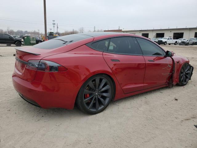 5YJSA1E48GF170206 - 2016 TESLA MODEL S RED photo 3