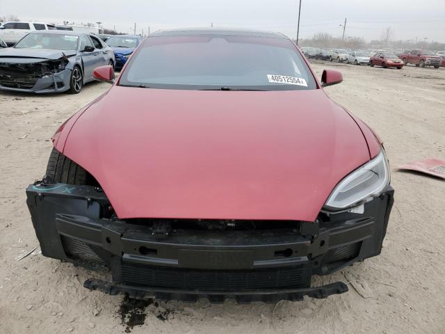 5YJSA1E48GF170206 - 2016 TESLA MODEL S წითელი ფოტო 5