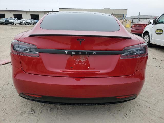 5YJSA1E48GF170206 - 2016 TESLA MODEL S RED photo 6