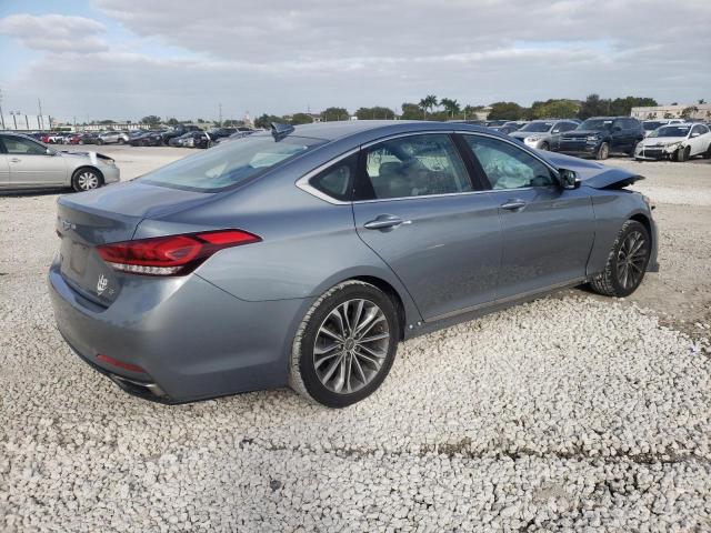 KMHGN4JE0GU129033 - 2016 HYUNDAI GENESIS 3.8L GRAY photo 3