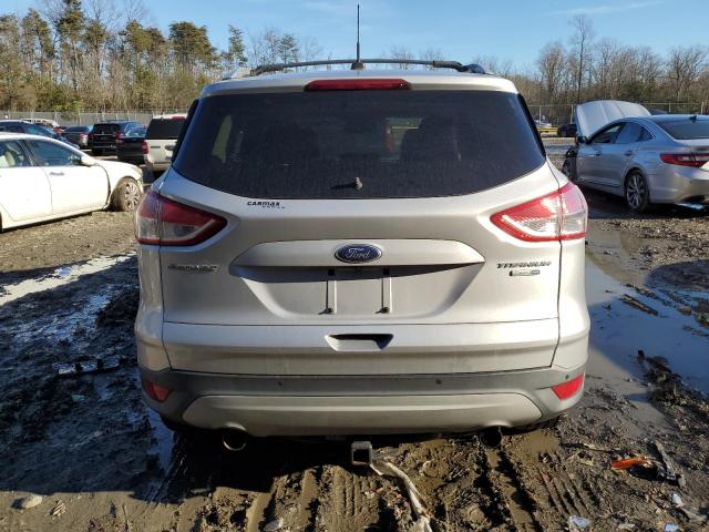 1FMCU9J90DUC40274 - 2013 FORD ESCAPE TITANIUM SILVER photo 6