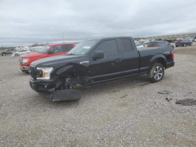 1FTEX1CP3KKC75644 - 2019 FORD F150 SUPER CAB BLACK photo 1