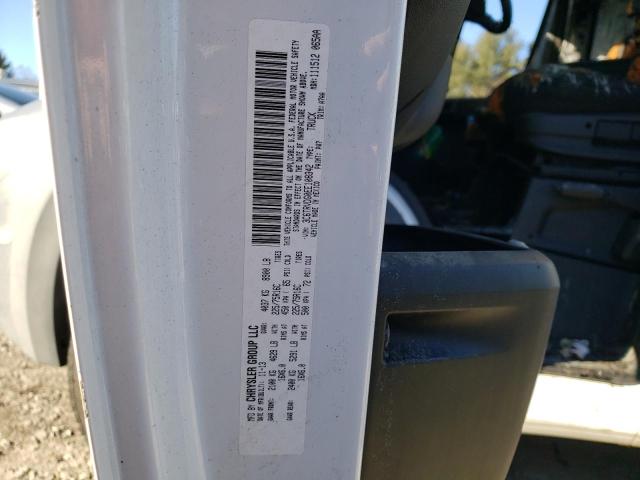3C6TRVDG0EE108342 - 2014 RAM PROMASTER 2500 HIGH Ақ фото 13
