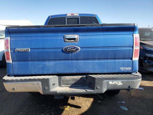 1FTFW1ET8CFC57703 - 2012 FORD F150 SUPERCREW BLUE photo 6