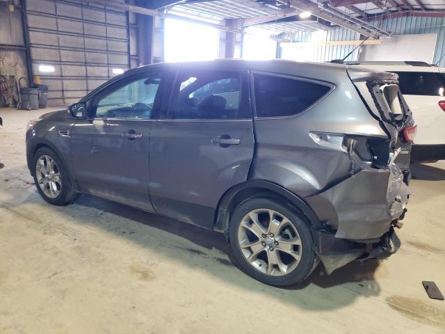 1FMCU0H98DUA29714 - 2013 FORD ESCAPE SEL GRAY photo 2