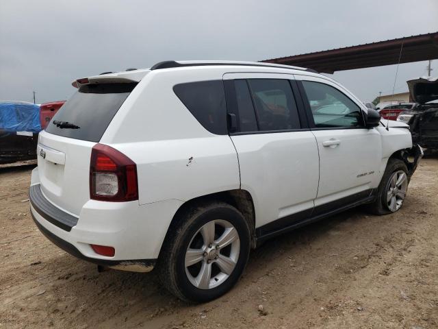 1C4NJCBB2ED711170 - 2014 JEEP COMPASS SPORT WHITE photo 3