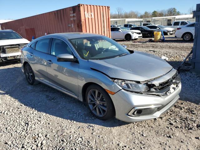 19XFC1F39KE005314 - 2019 HONDA CIVIC EX SILVER photo 4