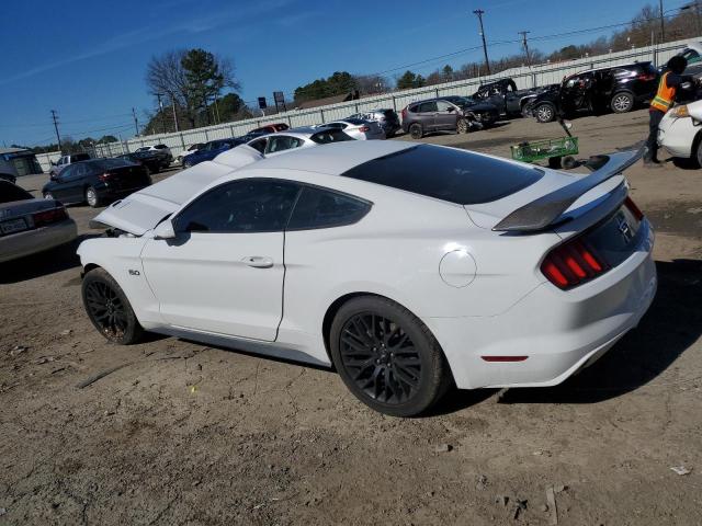 1FA6P8CF8H5343955 - 2017 FORD MUSTANG GT WHITE photo 2