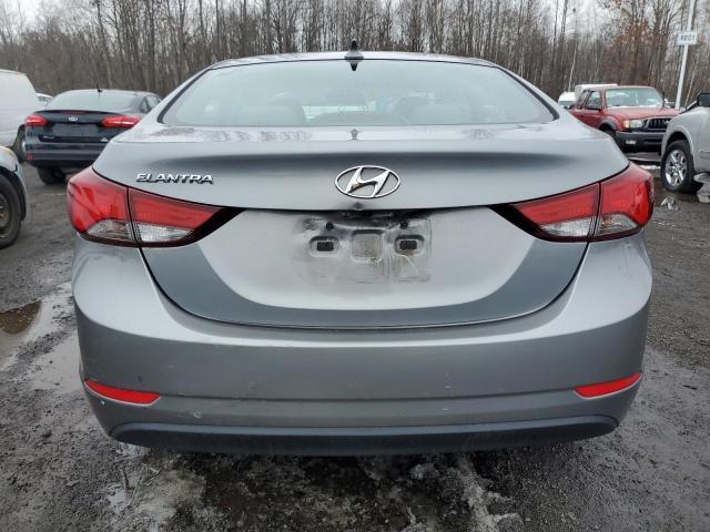 KMHDH4AE7FU445201 - 2015 HYUNDAI ELANTRA SE GRAY photo 6