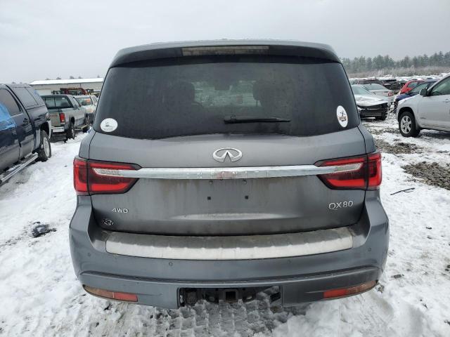 JN8AZ2NE4L9253658 - 2020 INFINITI QX80 LUXE GRAY photo 6