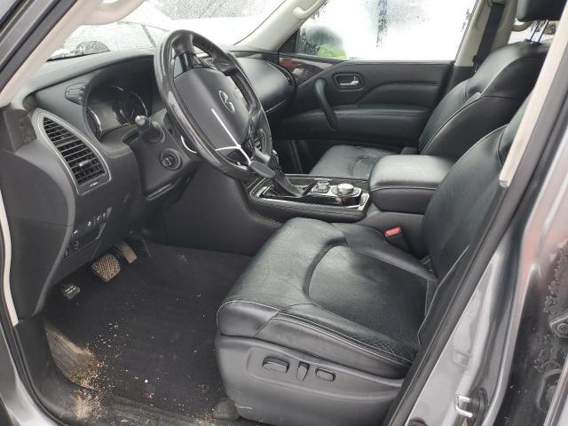 JN8AZ2NE4L9253658 - 2020 INFINITI QX80 LUXE GRAY photo 7