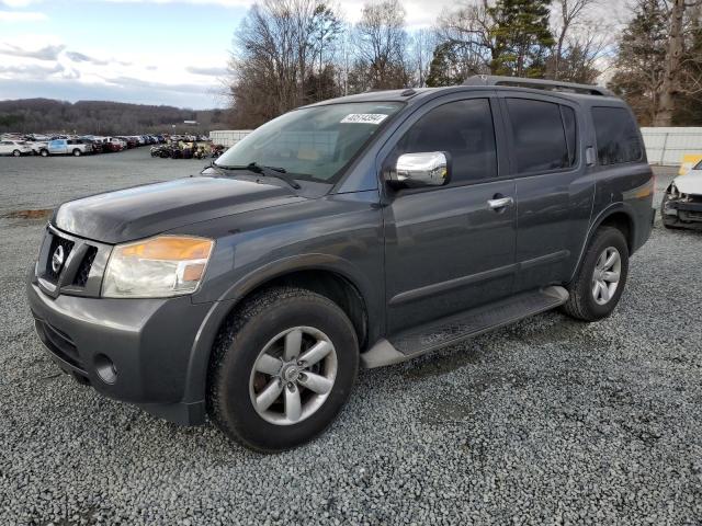 5N1AA0ND4CN610256 - 2012 NISSAN ARMADA SV GRAY photo 1