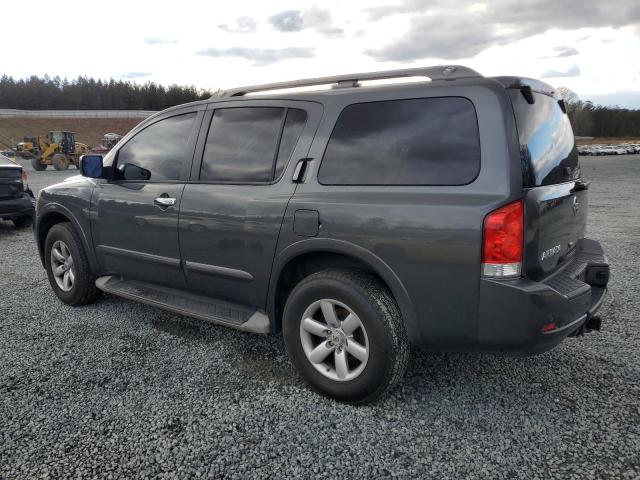 5N1AA0ND4CN610256 - 2012 NISSAN ARMADA SV GRAY photo 2