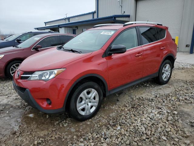 JTMBFREV5FJ028525 - 2015 TOYOTA RAV4 LE RED photo 1