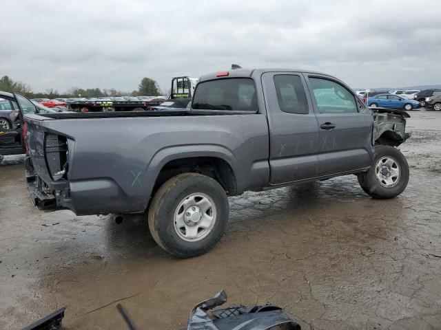 3TYSX5EN7MT009159 - 2021 TOYOTA TACOMA ACCESS CAB GRAY photo 3