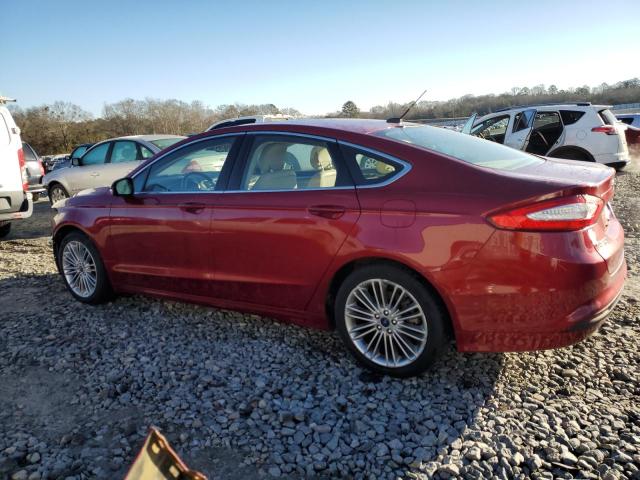 3FA6P0HD5ER296756 - 2014 FORD FUSION SE RED photo 2